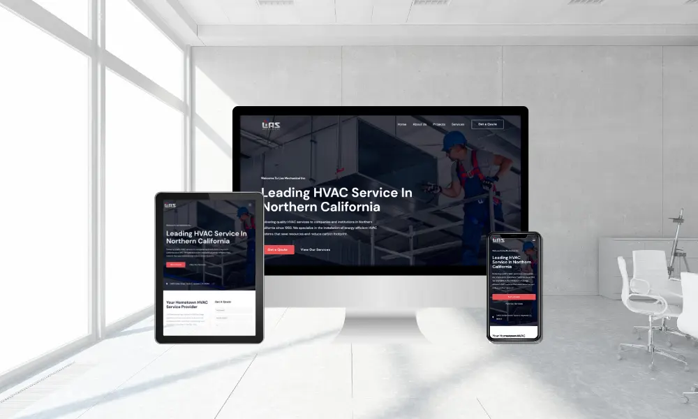 Lias Mechanicals website preview